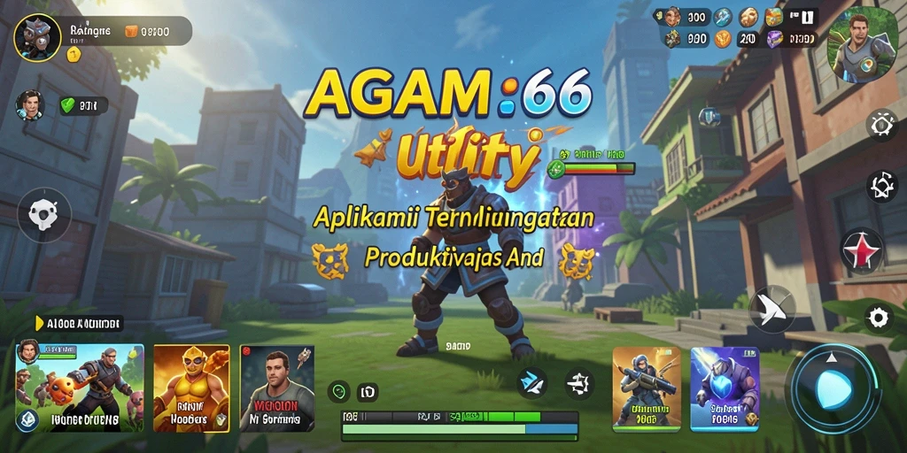 Tampilan antarmuka AGAM66 yang user-friendly dan produktif.
