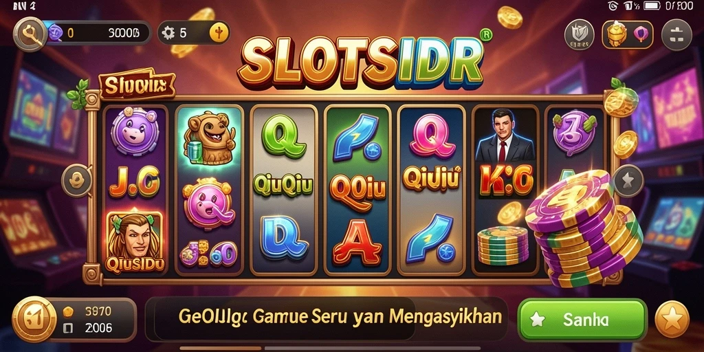 Tampilan gameplay seru SLOTSIDR dengan suasana kompetitif.